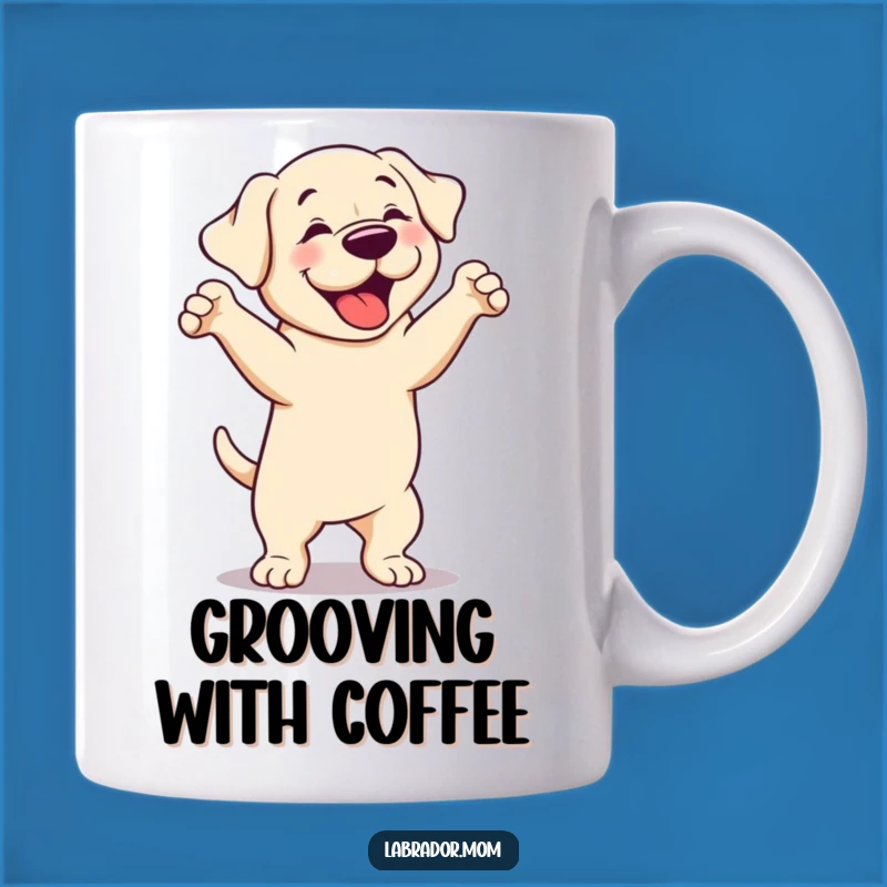 Funny Cute Labrador Mug: Silly Dance Moves, The Perfect Funny Gift for Dog Dance Enthusiasts
