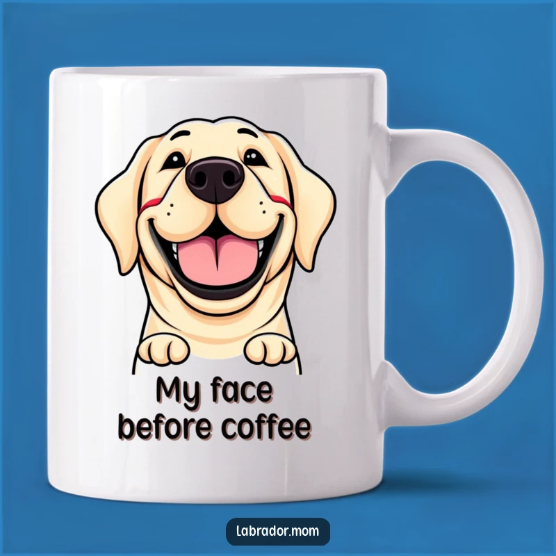 Funny Grinning Labrador Mug - The Perfect Gift for Dog Lovers Who Appreciate Joy