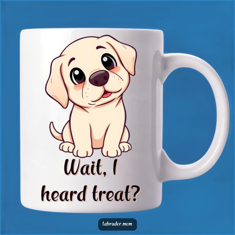 Funny Kawaii Labrador Surprise Mug: Adorable Dog Lover Gift for Moments of Amazement