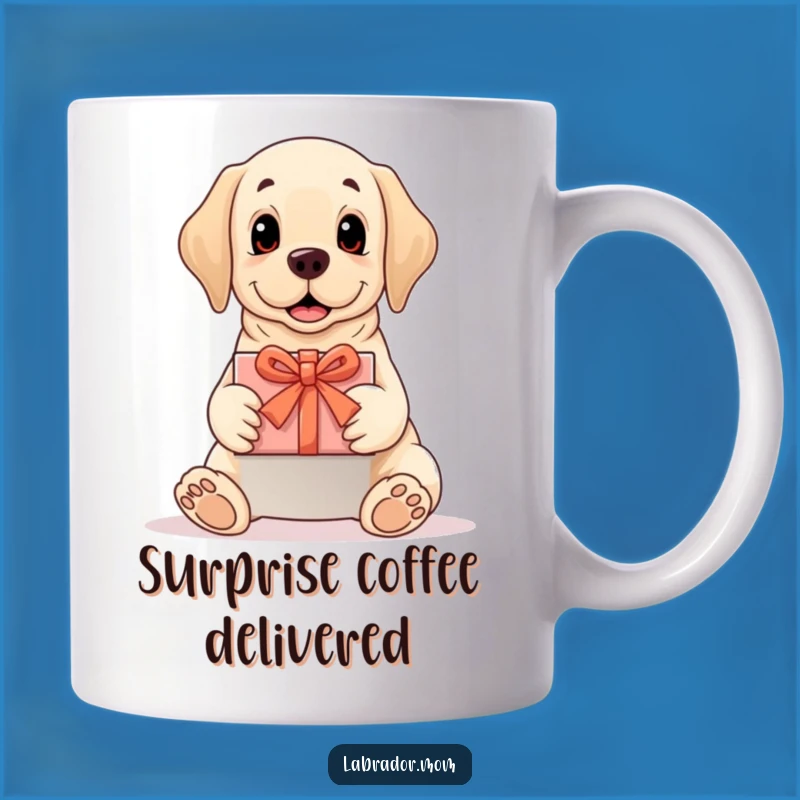 Funny Labrador Gift Mug: Thoughtful Dog Presenter, Perfect Holiday Gift