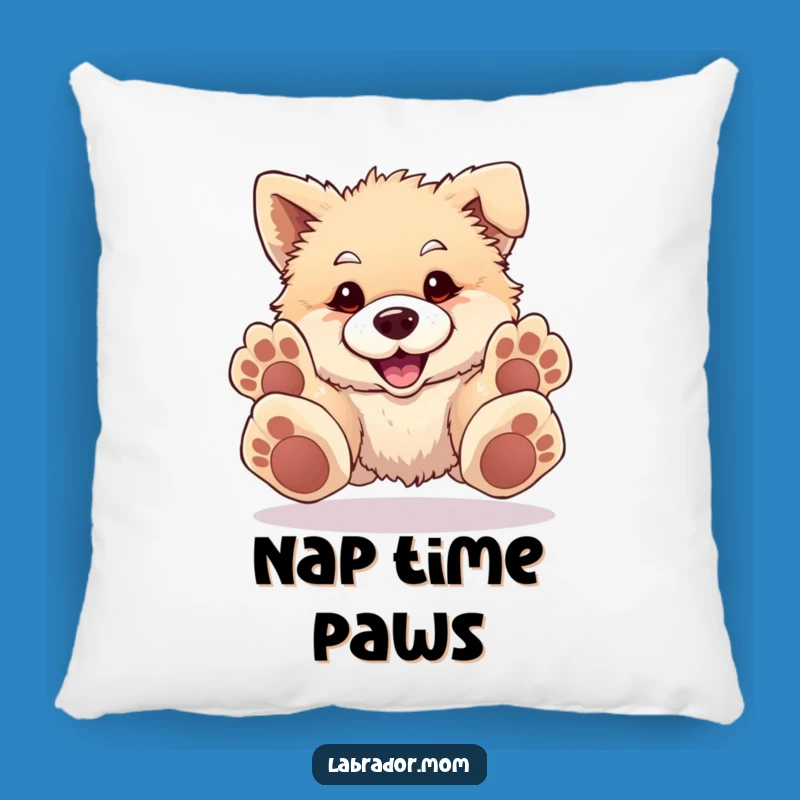 Funny Oversized Paws Dog Pillow: Cozy Pouncing Puppy Cushion for Sofa Comfort