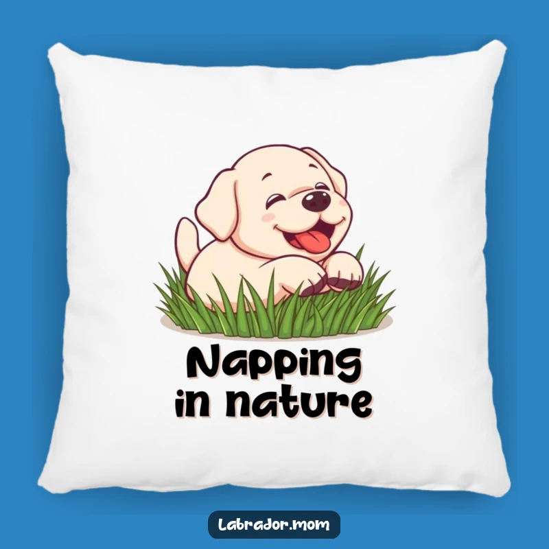 Funny Kawaii Lab Rolling Pillow: Playful Pup Cushion, Cute Funny Gift Decor