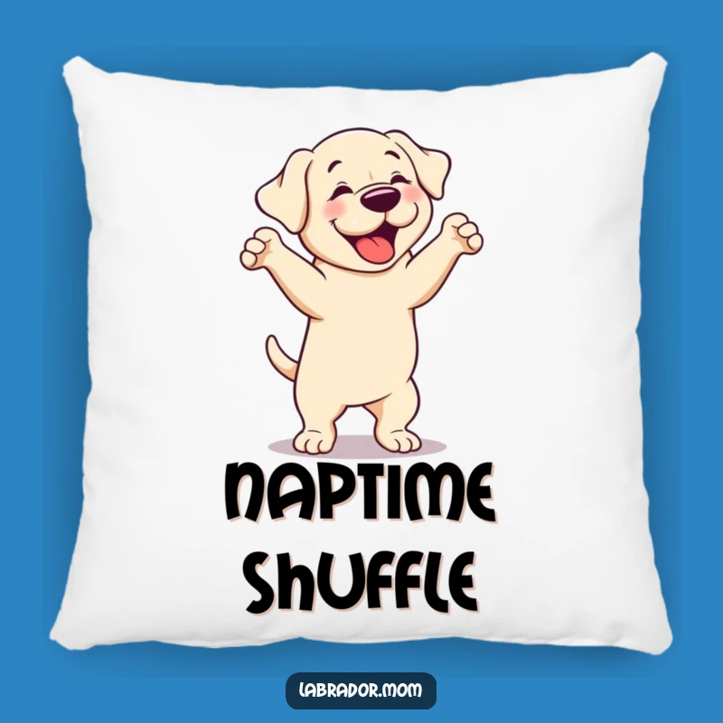Funny Cute Labrador Pillow: Dance into Relaxation, A Comfy Funny Gift Idea