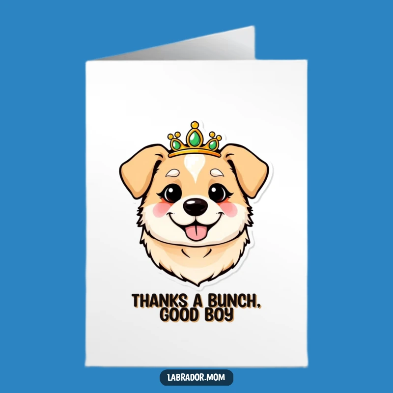 Free Printable Dog Thank You Card: Adorable, Funny Downloadable Gift of Gratitude