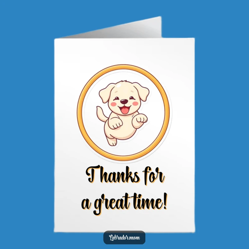 Free Printable Thank You Card: Leaping Kawaii Lab - Grateful Downloadable Gift