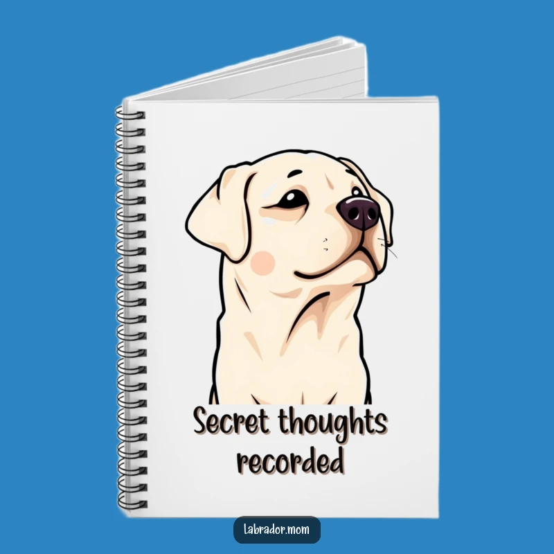 Funny Kawaii Labrador Notebook: Cute Head Tilt Journal, Hilarious Dog Lover's Gift for Notes