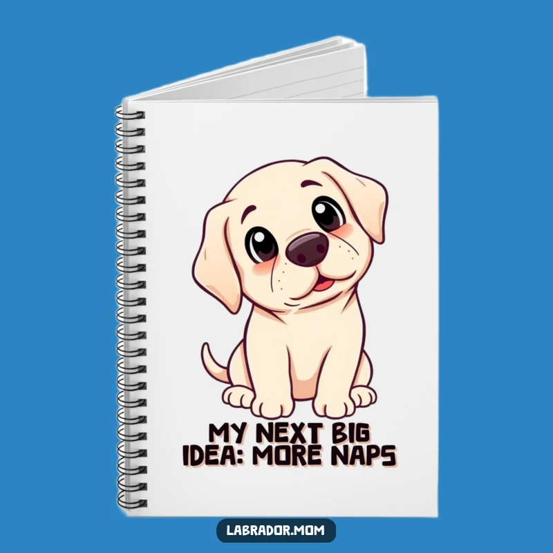 Funny Kawaii Labrador Surprise Notebook: Jot Down Ideas with Adorable Dog Humor