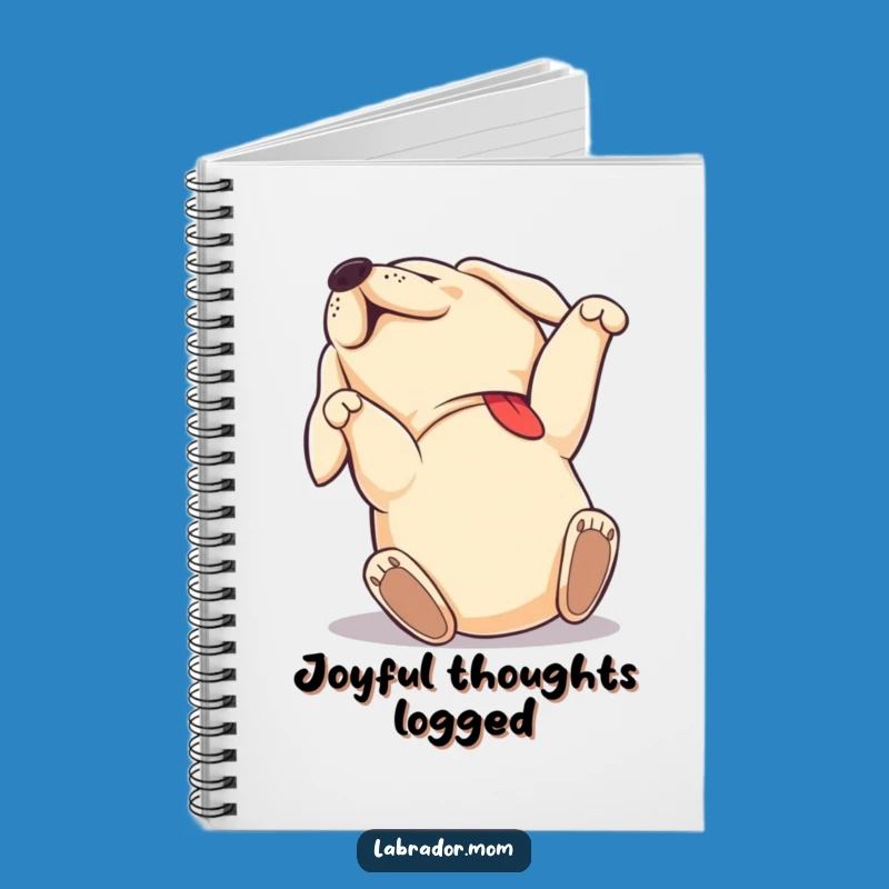 Funny Labrador Joy Notebook: Happy Dog Journal, Great Gift