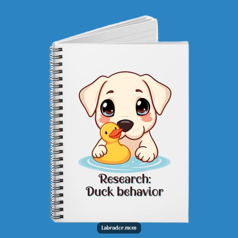 Funny Kawaii Lab Notebook: Dog Lover Journal, Hilarious Funny Gift!