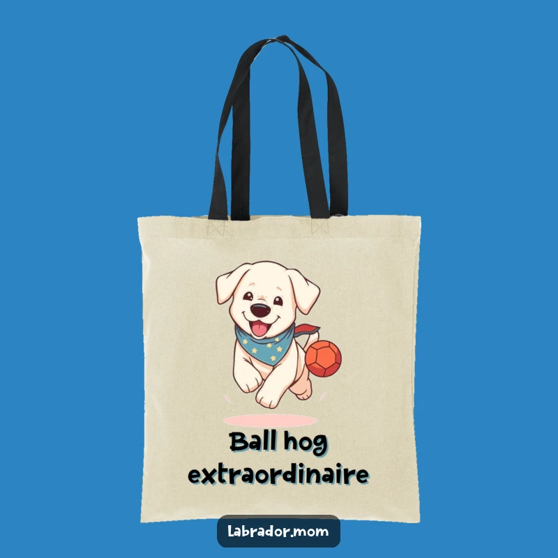 Funny Kawaii Lab Tote Bag: Cute Doggy Accessory, Ideal Funny Gift!