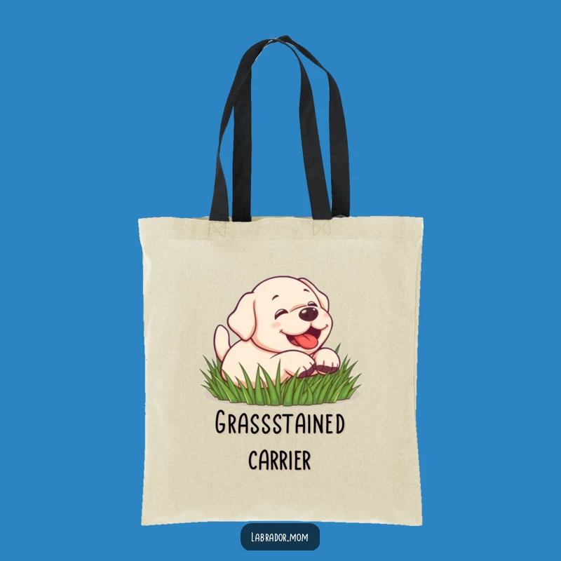 Funny Kawaii Lab Rolling Tote Bag: Playful Pup Carrier, Cute Funny Gift